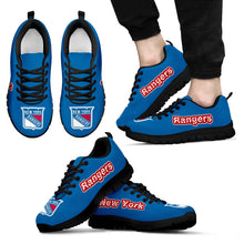 Load image into Gallery viewer, Magnificent New York Rangers Amazing Logo Sneakers