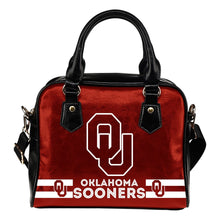 Load image into Gallery viewer, Oklahoma Sooners For Life Shoulder Handbags