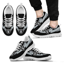 Load image into Gallery viewer, Three Amazing Good Line Charming Logo Oakland Raiders Sneakers
