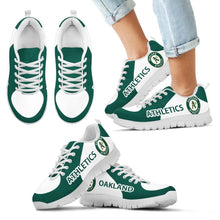 Load image into Gallery viewer, Oakland Athletics Top Logo Sneakers