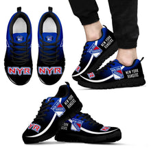 Load image into Gallery viewer, Mystery Straight Line Up New York Rangers Sneakers