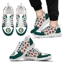 Load image into Gallery viewer, Great Football Love Frame Oakland Athletics Sneakers