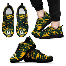 Load image into Gallery viewer, Brush Strong Cracking Comfortable Oakland Athletics Sneakers