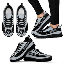 Load image into Gallery viewer, Cool Line Logo Oakland Raiders Sneakers