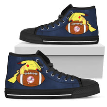 Load image into Gallery viewer, Pikachu Laying On Ball New York Yankees High Top Shoes