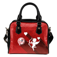 Load image into Gallery viewer, Superior Cupid Love Delightful New York Yankees Shoulder Handbags