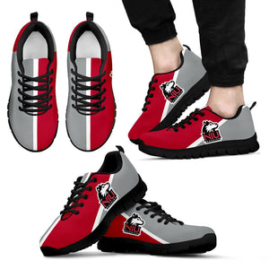 Dynamic Aparted Colours Beautiful Logo Northern Illinois Huskies Sneakers