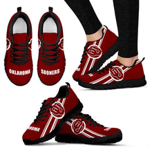 Load image into Gallery viewer, Fall Of Light Oklahoma Sooners Sneakers