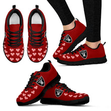 Load image into Gallery viewer, Love Extreme Emotion Pretty Logo Oakland Raiders Sneakers