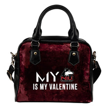 Load image into Gallery viewer, My Love Valentine Fashion Northern Illinois Huskies Shoulder Handbags