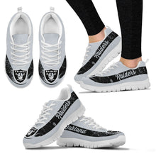 Load image into Gallery viewer, Cool Line Logo Oakland Raiders Sneakers