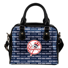 Load image into Gallery viewer, Nice Little Logo New York Yankees Shoulder Handbags