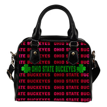 Load image into Gallery viewer, Colorful Ohio State Buckeyes Stunning Letters Shoulder Handbags