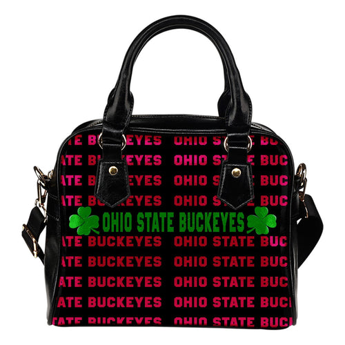 Colorful Ohio State Buckeyes Stunning Letters Shoulder Handbags