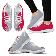 Load image into Gallery viewer, Two Colors Trending Lovely Ohio State Buckeyes Sneakers