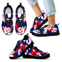 Load image into Gallery viewer, New York Yankees Cotton Camouflage Fabric Military Solider Style Sneakers