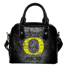 Load image into Gallery viewer, Wall Break Oregon Ducks Shoulder Handbags Women Purse