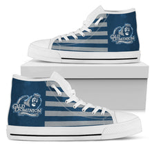 Load image into Gallery viewer, American Flag Old Dominion Monarchs High Top Shoes