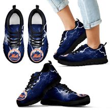 Load image into Gallery viewer, New York Mets Thunder Power Sneakers