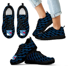 Load image into Gallery viewer, Marvelous Striped Stunning Logo New York Rangers Sneakers