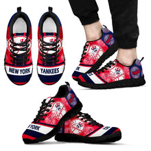 Load image into Gallery viewer, Three Impressing Point Of Logo New York Yankees Sneakers