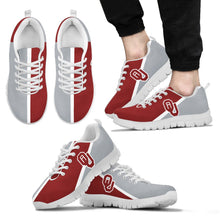 Load image into Gallery viewer, Dynamic Aparted Colours Beautiful Logo Oklahoma Sooners Sneakers