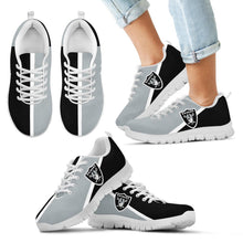 Load image into Gallery viewer, Dynamic Aparted Colours Beautiful Logo Oakland Raiders Sneakers