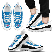 Load image into Gallery viewer, Jagged Saws Creative Draw New York Rangers Sneakers
