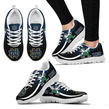 Load image into Gallery viewer, Mystery Straight Line Up Notre Dame Fighting Irish Sneakers