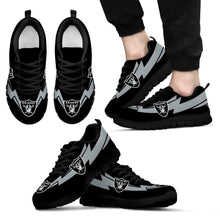 Load image into Gallery viewer, Three Amazing Good Line Charming Logo Oakland Raiders Sneakers