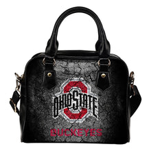 Load image into Gallery viewer, Wall Break Ohio State Buckeyes Shoulder Handbags Women Purse