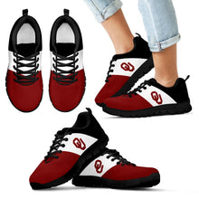 Load image into Gallery viewer, Separate Colours Section Superior Oklahoma Sooners Sneakers