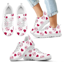 Load image into Gallery viewer, Sweeten Dreamy Love Pattern With Logo New York Yankees Sneakers