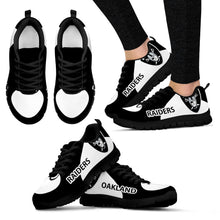 Load image into Gallery viewer, Oakland Raiders Top Logo Sneakers