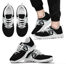 Load image into Gallery viewer, Three Colors Vertical Oakland Raiders Sneakers