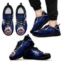 Load image into Gallery viewer, New York Mets Thunder Power Sneakers