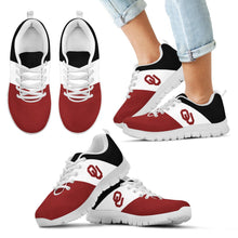 Load image into Gallery viewer, Separate Colours Section Superior Oklahoma Sooners Sneakers