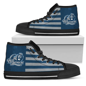 American Flag Old Dominion Monarchs High Top Shoes