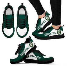 Load image into Gallery viewer, Oakland Athletics Top Logo Sneakers