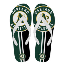 Load image into Gallery viewer, Great Oakland Athletics Fan Gift Two Main Colors Flip Flops