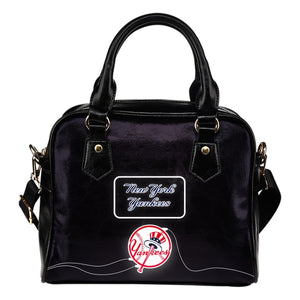 Fancy New York Yankees Fashion Logo Lighting Cosy Shoulder Handbags