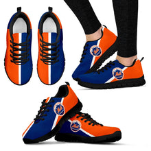 Load image into Gallery viewer, Dynamic Aparted Colours Beautiful Logo New York Mets Sneakers