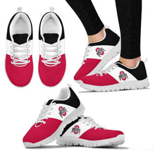 Load image into Gallery viewer, Separate Colours Section Superior Ohio State Buckeyes Sneakers