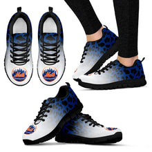 Load image into Gallery viewer, Leopard Pattern Awesome New York Mets Sneakers