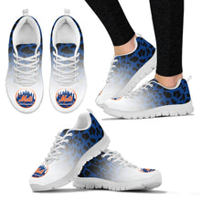 Load image into Gallery viewer, Leopard Pattern Awesome New York Mets Sneakers