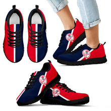 Load image into Gallery viewer, Dynamic Aparted Colours Beautiful Logo New York Yankees Sneakers