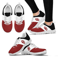 Load image into Gallery viewer, Separate Colours Section Superior Oklahoma Sooners Sneakers