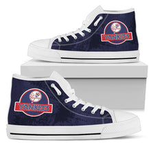 Load image into Gallery viewer, Cute Jurassic Park New York Yankees High Top Shoes