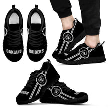 Load image into Gallery viewer, Fall Of Light Oakland Raiders Sneakers