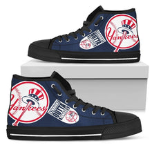Load image into Gallery viewer, Straight Outta New York Yankees High Top Shoes